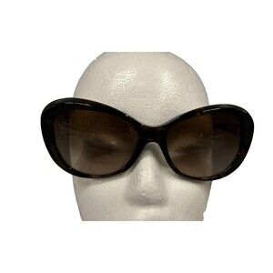 CHANEL Cat Eye Sunglasses Brown Tortoise Shell Acetate Women Italy 140mm #5246